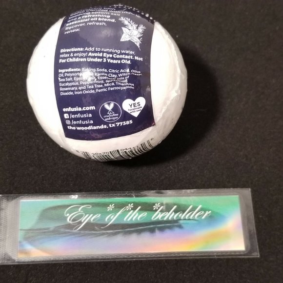 Enfusia Muscle Bath Bomb 6.5 Oz for Women or Men - NEW in Sealed Package - Picture 3 of 5